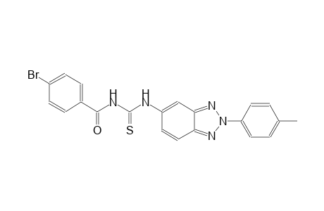 N-(4-bromobenzoyl)-N'-[2-(4-methylphenyl)-2H-1,2,3-benzotriazol-5-yl]thiourea