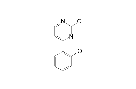 2-Chloro-4-(2-hydroxyphenyl)pyrimidine