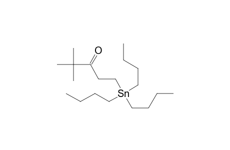 4,4-Dimethyl-1-(tributylstannyl)-3-pentanone