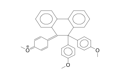 9,9,10-TRIS(PARA-METHOXYPHENYL)PHENANTHRENONIUM CATION