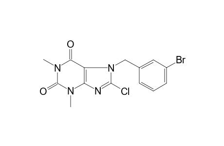 7-(3-bromobenzyl)-8-chloro-1,3-dimethyl-3,7-dihydro-1H-purine-2,6-dione