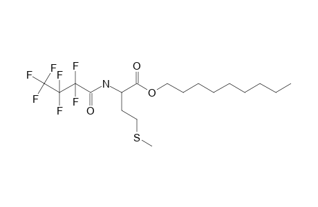 L-Methionine, N-heptafluorobutyryl-, nonyl ester