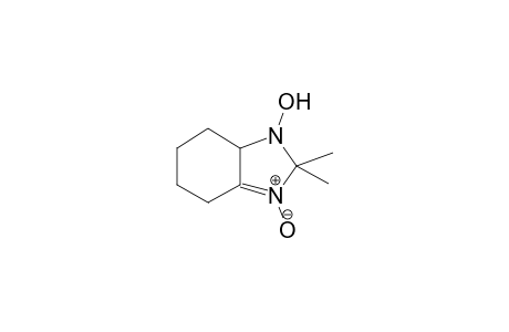 2,2-Dimethyl-2,4,5,6,7,7a-hexahydro-1H-benzimidazol-1-ol 3-oxide