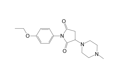 Pyrrole-2,5(3H,4H)-dione, 1-(4-ethoxyphenyl)-3-(4-methylpiperazin-1-yl)-