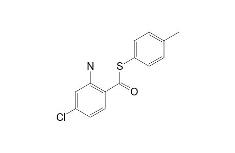 S-p-Tolyl 2-amino-4-chlorobenzothioate