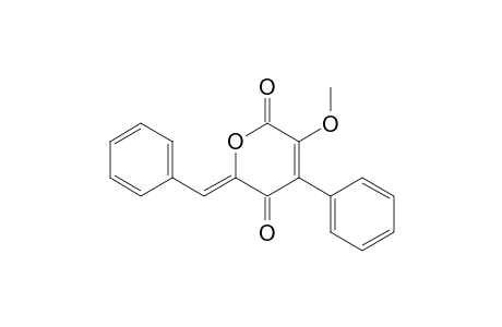 3-METHOXY-4-PHENYL-6-(PHENYLMETHYLENE)-2H-PYRAN-2,5(6H)-DIONE