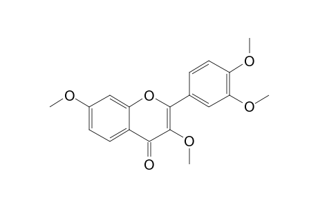 4H-1-Benzopyran-4-one, 2-(3,4-dimethoxyphenyl)-3,7-dimethoxy-