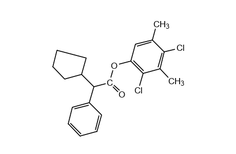 alpha-phenylcyclopentaneacetic acid, 2,4-dichloro-3,5-xylyl ester
