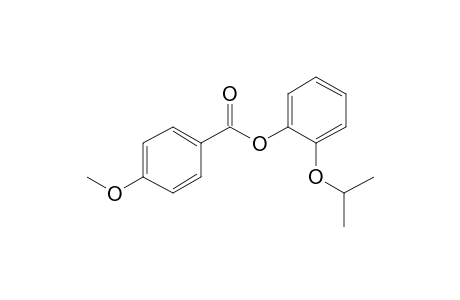 p-Methoxybenzoic acid, 2-isopropoxyphenyl ester