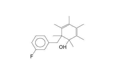 1-Hydroxy-6-(3'-fluorobenzyl)-1,2,3,4,5,6-hexamethylcyclohexa-2,4-diene