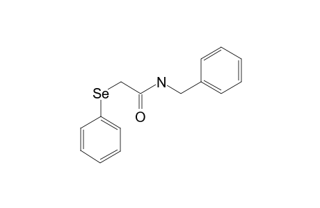 N-(phenylmethyl)-2-(phenylseleno)acetamide