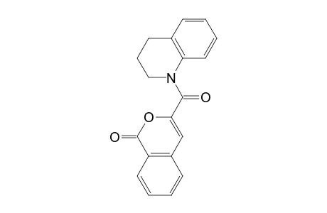 3-(3,4-dihydro-1(2H)-quinolinylcarbonyl)-1H-2-benzopyran-1-one