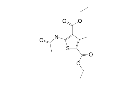 5-acetamido-3-methyl-2,4-thiophenedicarboxylic acid, diethyl ester