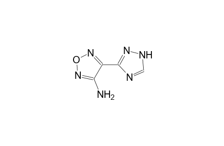 4-(1H-1,2,4-triazol-3-yl)-1,2,5-oxadiazol-3-ylamine