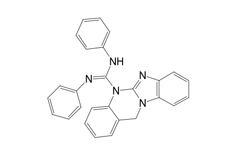 N(2)-[ 6,8(1),16-Triazatetracyclo[11.4.0(5,17).0(7,16).0(9,14)]heptadeca-1,3,5(17),6,9,11,13-heptaenyl]-N(1),N(3)-diphenyl guanidine