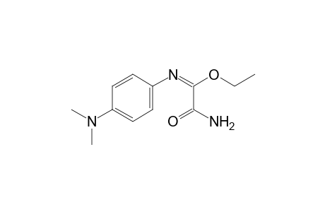 1-carbamoyl-N-(p-dimethylaminophenyl)formimidic acid, ethyl ester