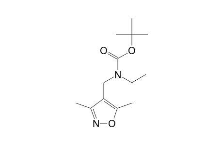 [(3,5-dimethyl-4-isoxazolyl)methyl]ethylcarbamic acid, tert-butyl ester