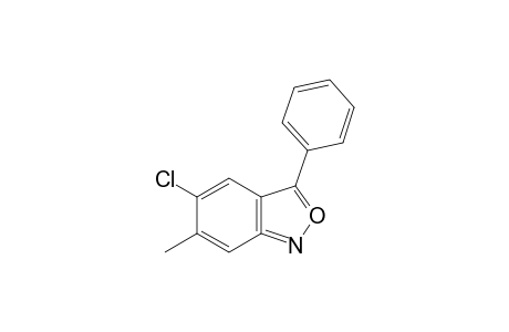 5-chloro-6-methyl-3-phenyl-2,1-benzisoxazole