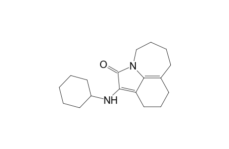 1-(Cyclohexylamino)-4,5,6,7,8,9-hexahydro-10H-azepino[3,2,1-hi]indol-2-one