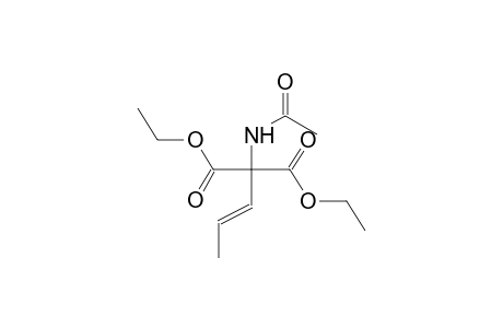 ETHYL (E)-2-ACETAMIDO-2-ETHOXYCARBONYL-3-PENTENOATE