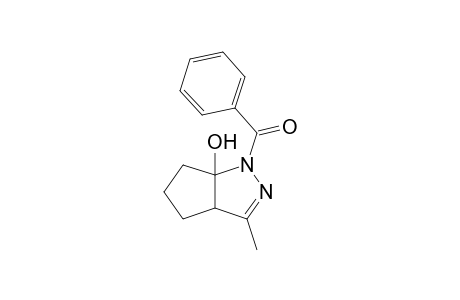 1-Benzoyl-1,3a,4,5,6,6a-hexahydro-6a-hydroxy-3-methylcyclopenta[c]pyrazole