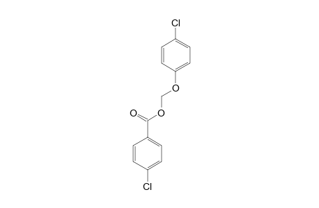 (p-chlorophenoxy)methanol, p-chlorobenzoate