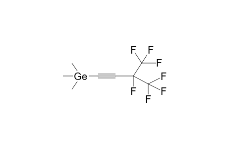 HEPTAFLUOROISOPROPYL(TRIMETHYLGERMYL)ACETYLENE