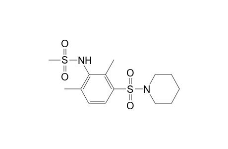 N-[2,6-dimethyl-3-(1-piperidinylsulfonyl)phenyl]methanesulfonamide