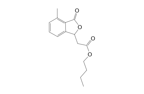 n-Butyl 2-(4-methyl-3-oxo-1,3-dihydroisobenzofuran-1-yl)acetate