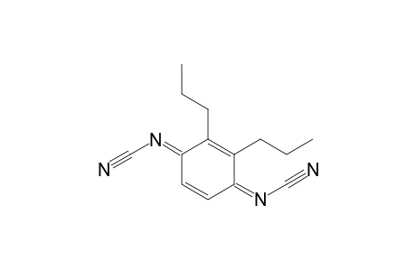 N,N'-Dicyano-2,3-dipropyl-1,4-benzoquinone - diimine