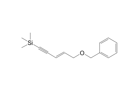 (E)-1-Benzyloxy-5-trimethylsilyl-pent-2-en-4-yne