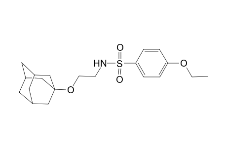 N-[2-(1-adamantyloxy)ethyl]-4-ethoxybenzenesulfonamide
