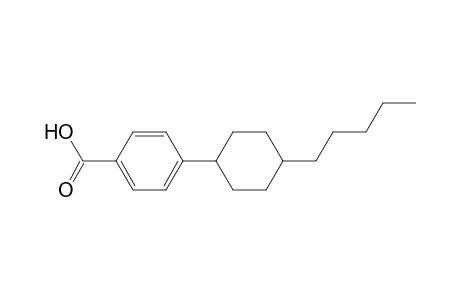 Benzoic acid, 4-(4-pentylcyclohexyl)-