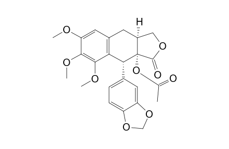 ERLANGERIN-B;2-ALPHA-ACETOXY-6-METHOXY-PICROPOLYGAMATIN