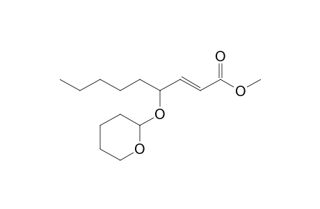 (E)-Methyl 4-(tetrahydro-2H-pyran-2-yloxy)non-2-enoate