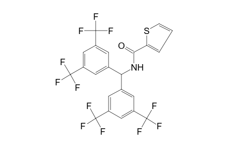 N-[bis(alpha,alpha,alpha,alpha',alpha',alpha'-hexafluoro-3,5-xylyl)methyl]-2-thiophenecarboxamide