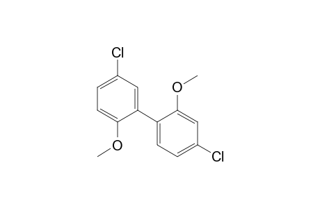 1,1'-Biphenyl, 4,5'-dichloro-2,2'-dimethoxy-