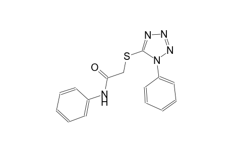 acetamide, N-phenyl-2-[(1-phenyl-1H-tetrazol-5-yl)thio]-