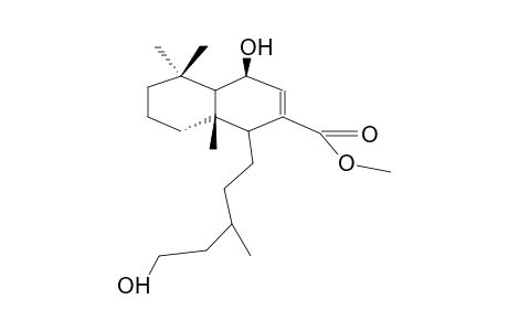 METHYL-6-BETA,15-DIHYDROXY-7-LABDEN-17-OATE