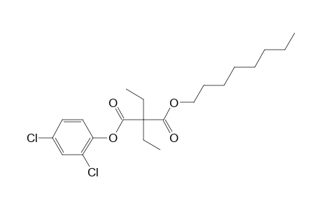 Diethylmalonic acid, 2,4-dichlorophenyl octyl ester