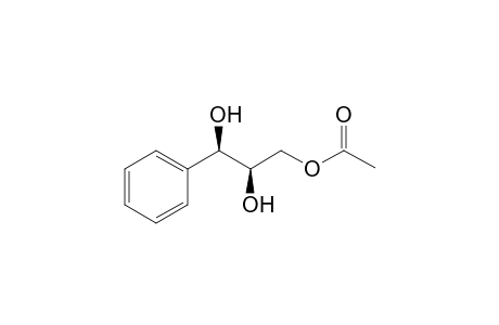 (1R,2R) (+-)-threo-3-O-Acetyl-1-phenylpropane-1,2,3-triol