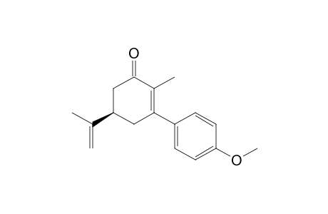 (5R)-ISOPENTENYL-3-(4-METHOXYPHENYL)-2-METHYL-CYCLOHEX-2-ENONE