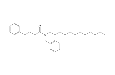 Butyramide, 4-phenyl-N-benzyl-N-dodecyl-