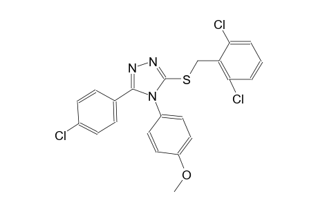 3-(4-chlorophenyl)-5-[(2,6-dichlorobenzyl)sulfanyl]-4-(4-methoxyphenyl)-4H-1,2,4-triazole