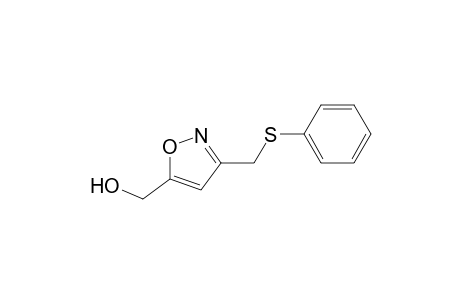 3-Phenylthiomethyl-5-hydroxymethylisoxazole