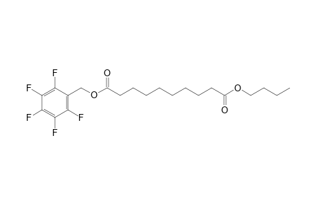 Sebacic acid, butyl pentafluorobenzyl ester