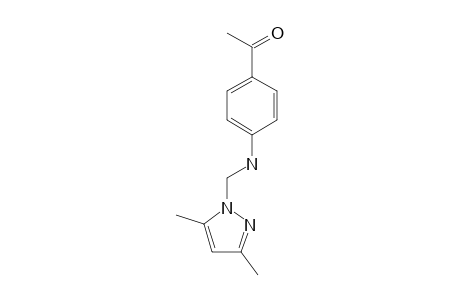 1-(4-[[(3,5-DIMETHYL-1H-PYRAZOL-1-YL)-METHYL]-AMINO]-PHENYL)-ETHANONE