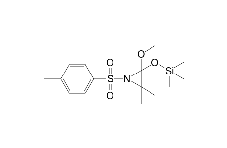 1-p-Toluenesulfonyl-2-methoxy-2-trimethylsilyloxy-3,3-dimethylaziridine
