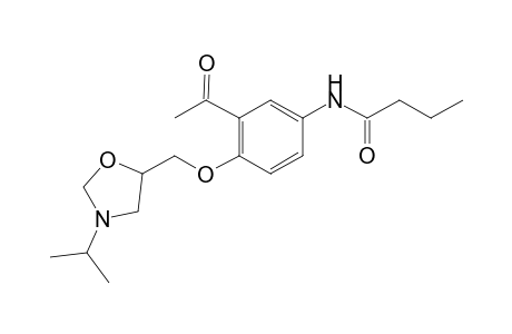 Acebutolol formyl artifact