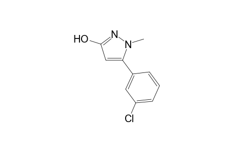5-(3-Chlorophenyl)-3-hydroxy-1-methyl-1H-pyrazole